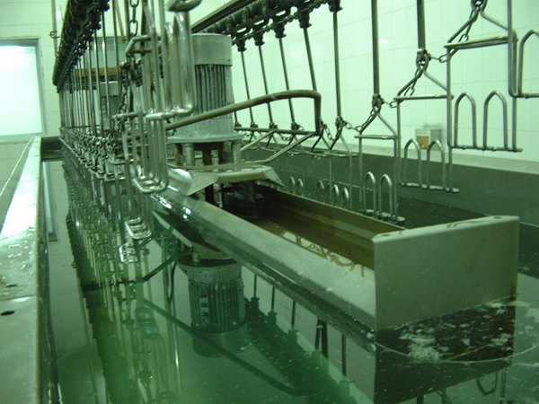 Wax immersion unit