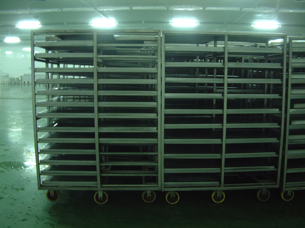 Trolley and tray